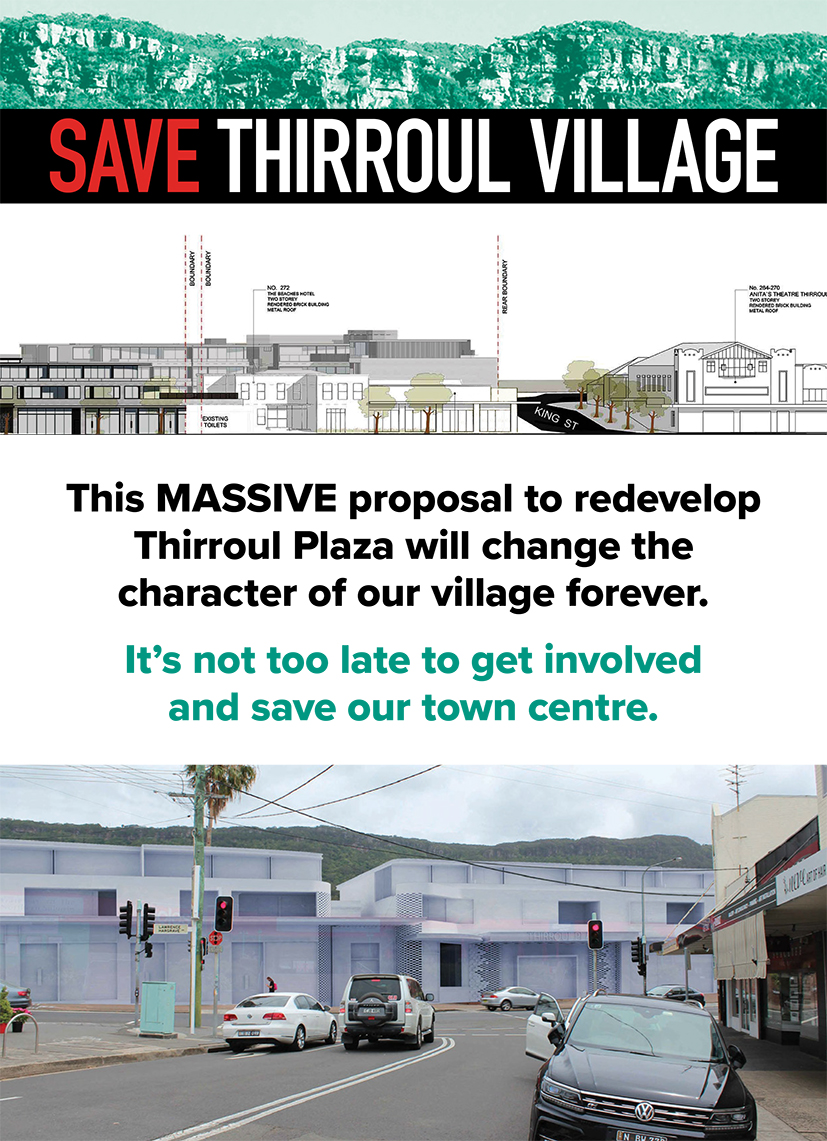Save Thirroul Flyer V5 EDM 1